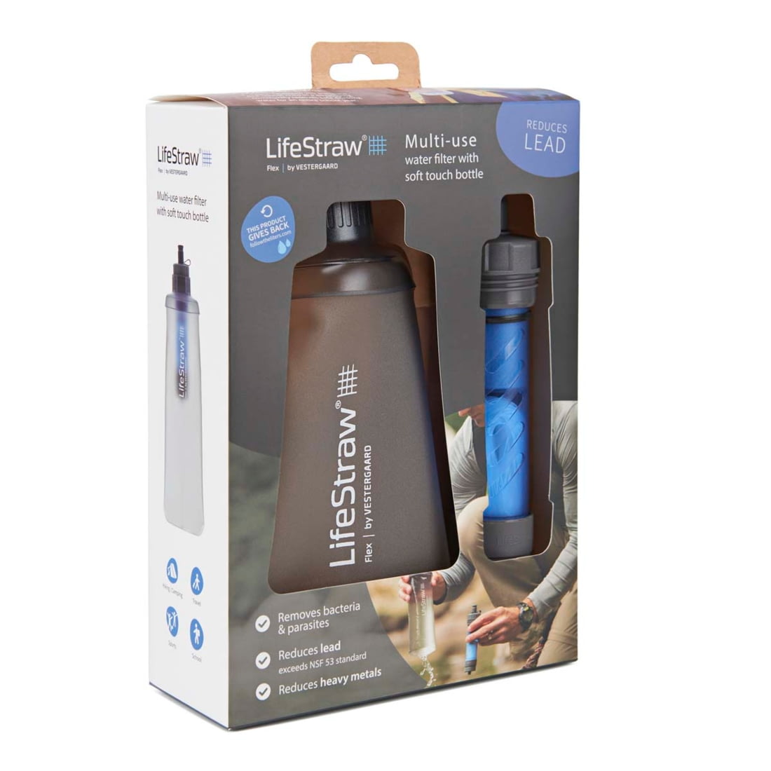 LifeStraw Flex with Collapsible Squeeze Bottle — CampSaver