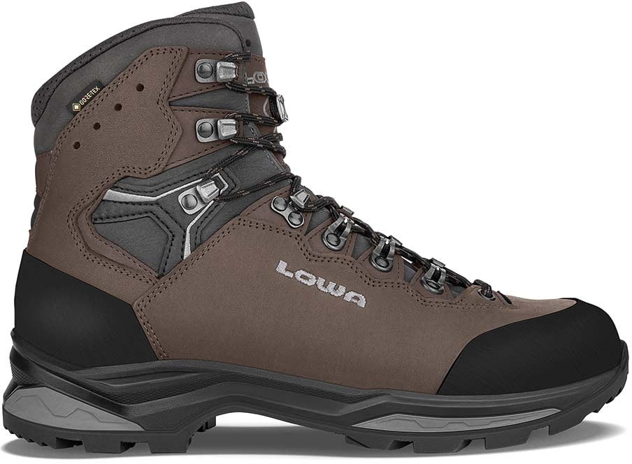 Lowa Camino Evo GTX Shoes Men's, Brown/Graphite, 9.5 — Mens Shoe Size