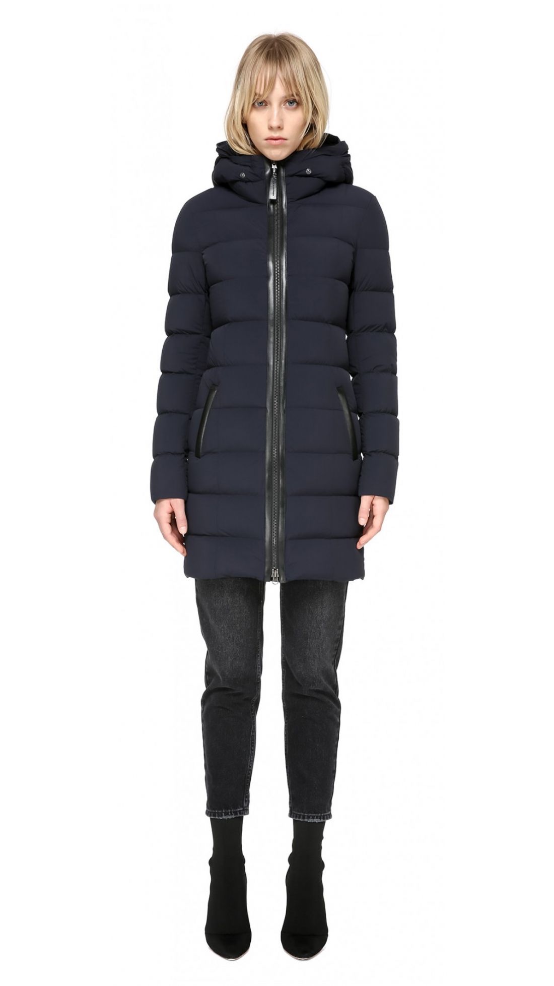 Mackage Calla Lightweight Down Coat With Fur Trimmed Hood - Womens â CampSaver
