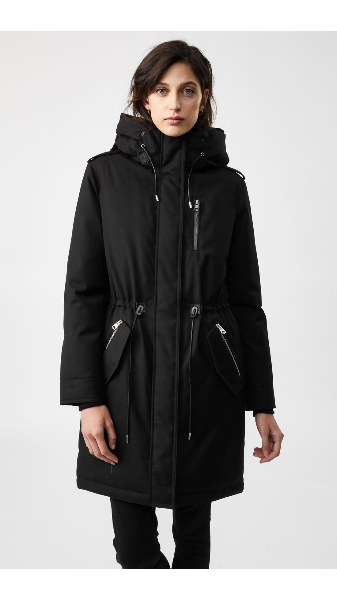 black teddy fur coat