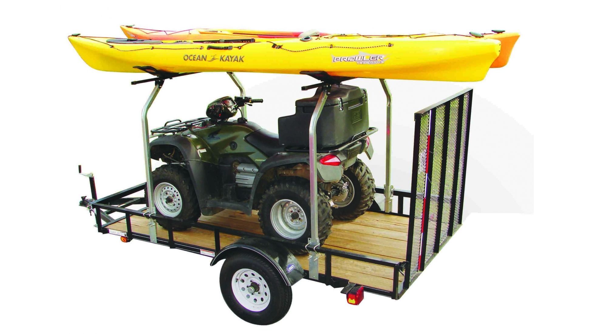 Malone Auto Racks TopTier Utility Trailer Cross Bar System — CampSaver