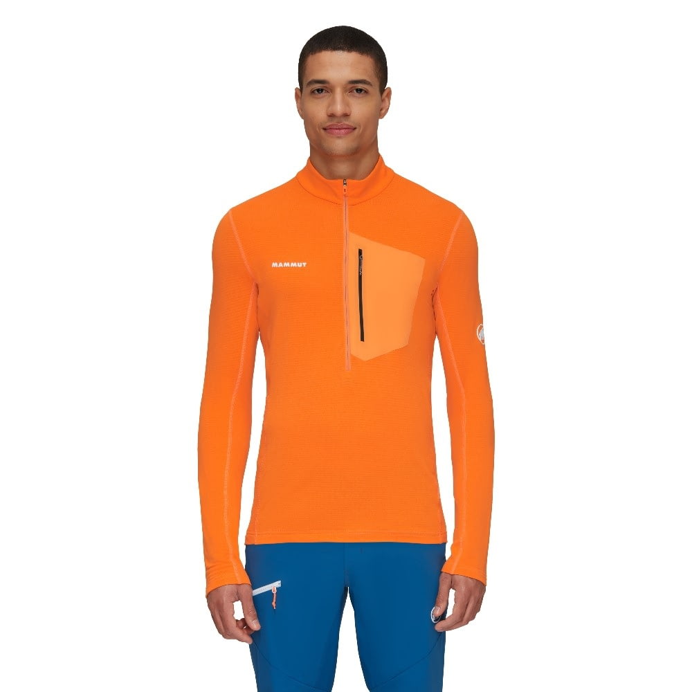 Mammut Aenergy Light ML Half Zip Pull Tops - Men's , Up to 41% Off with Free S&H â CampSaver