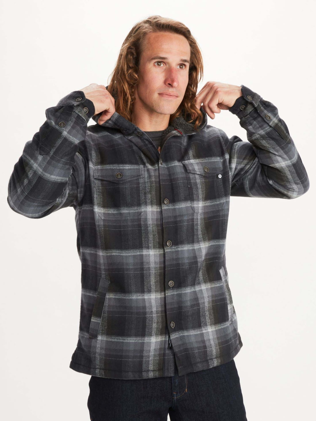 marmot ridgefield sherpa hoody