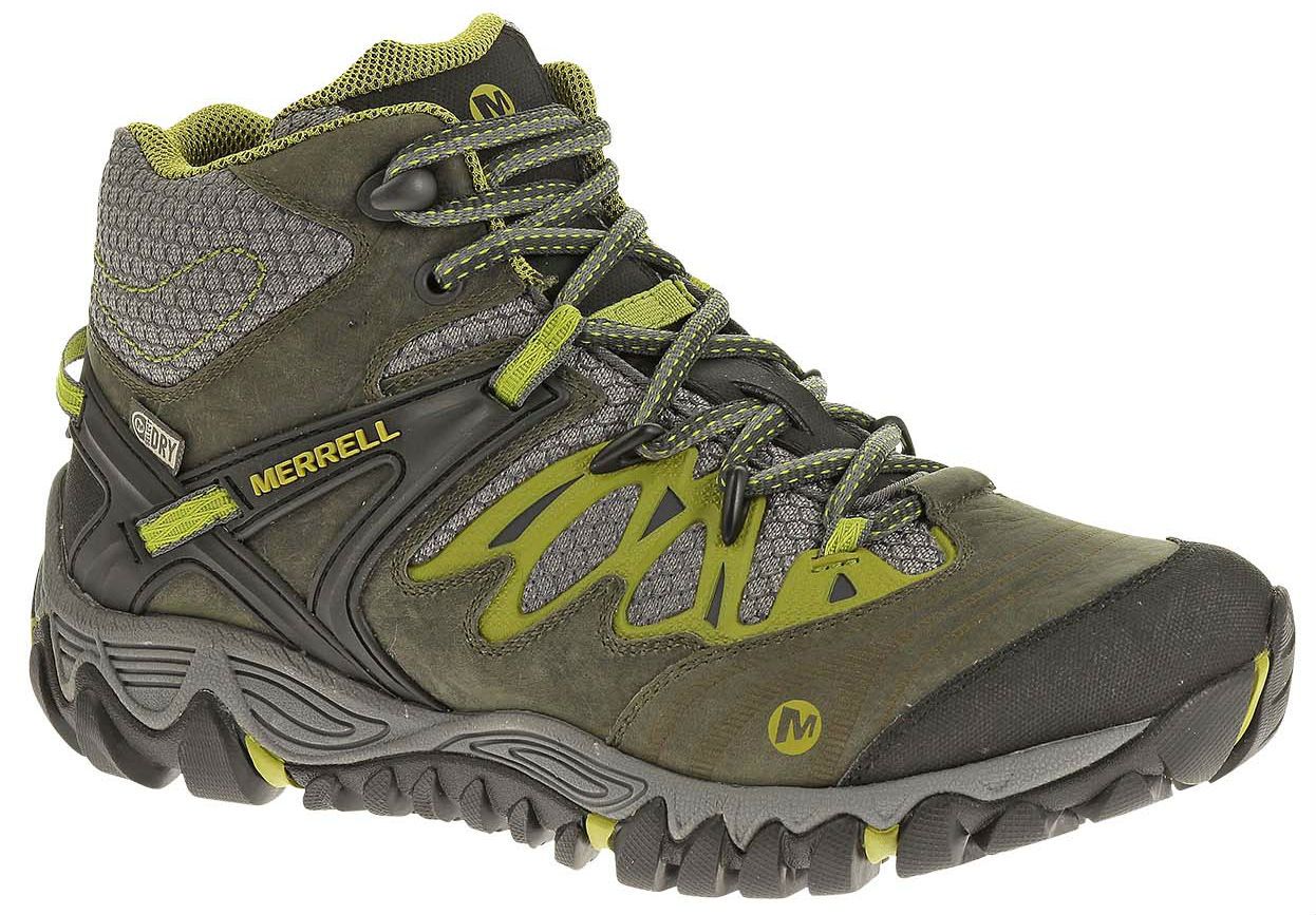 merrell women's all out blaze mid waterproof hiking boot