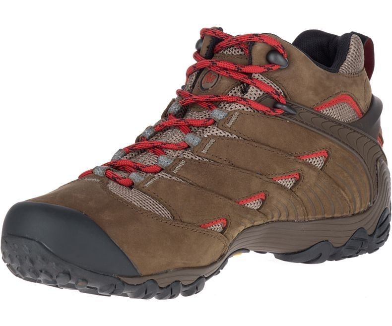 Merrell Chameleon 7 Mid Waterproof Hiking Boots Men's — CampSaver