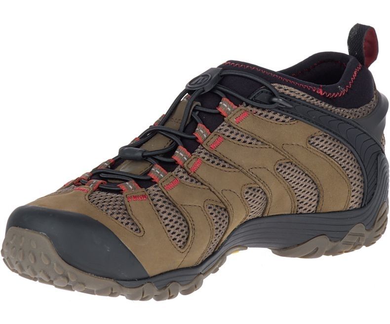 merrell men's chameleon 7 limit stretch hiking boot