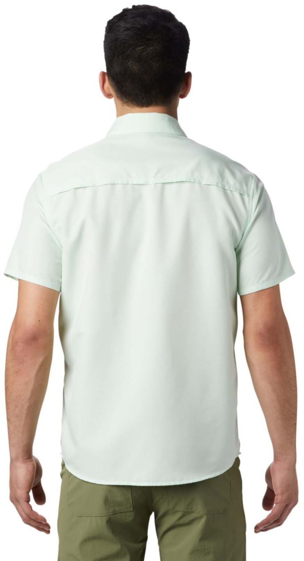 mountain hardwear men's canyon short sleeve shirt