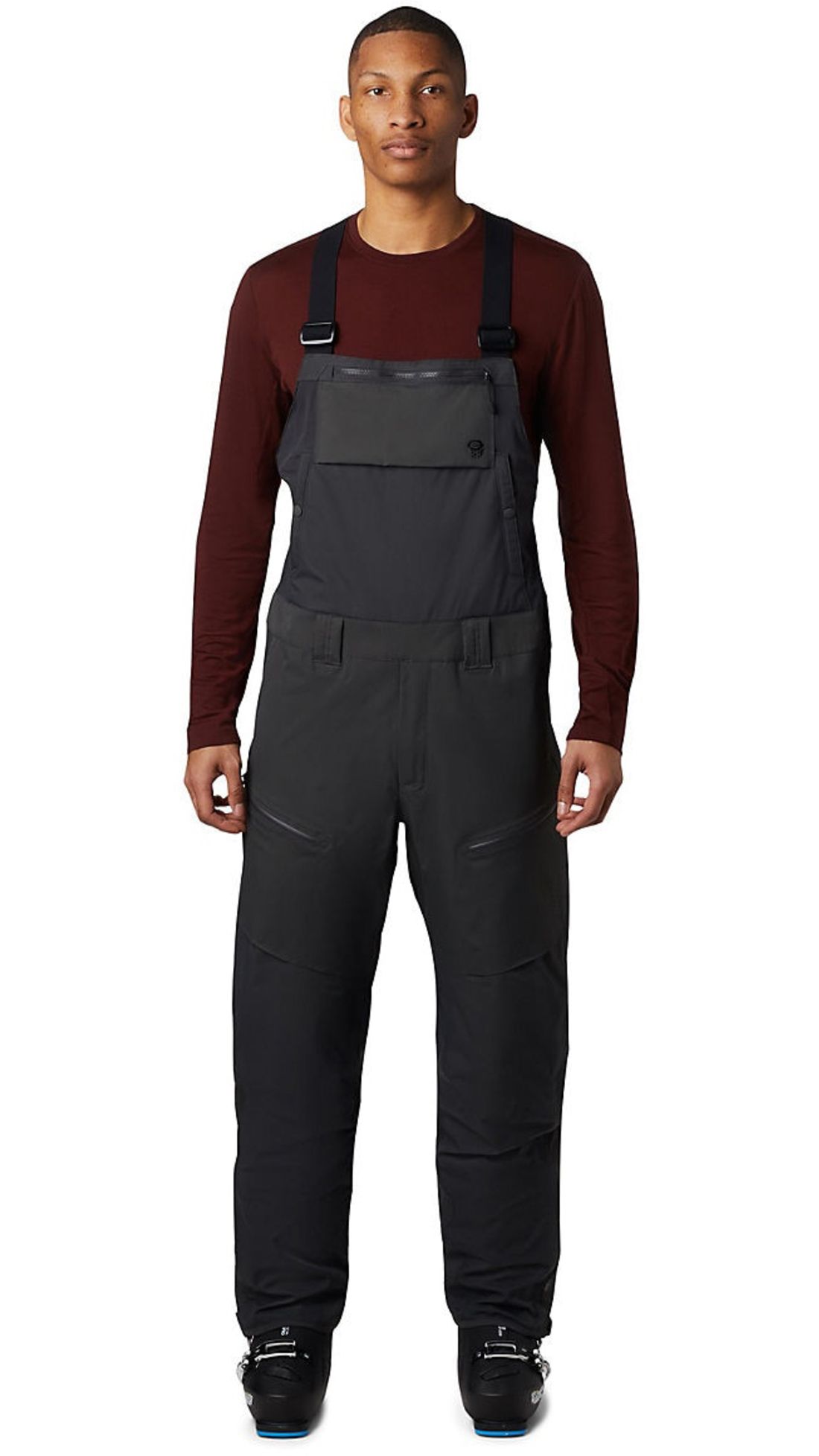 Mountain Hardwear FireFall Bib - Men's, Void, Extra — Mens Clothing ...