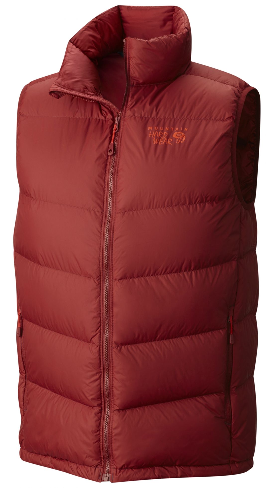Mountain Hardwear Ratio Down Vest Men'sSmolder — Mens Clothing Size