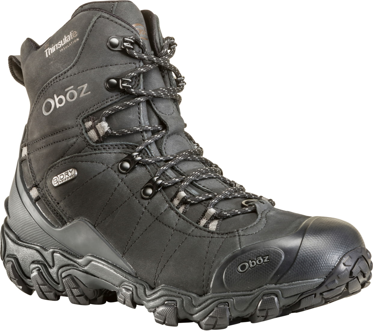 Oboz Bridger 8in Insulated B-DRY Winter Shoes - Men's, — Mens Shoe Size ...