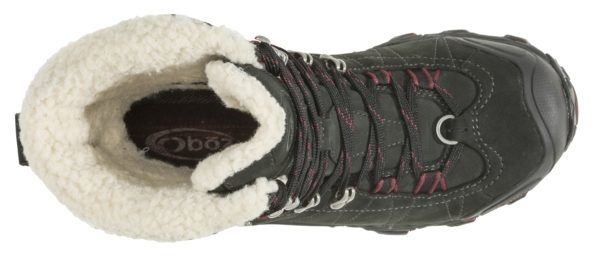 oboz women's bridger 9 in insulated bdry boot