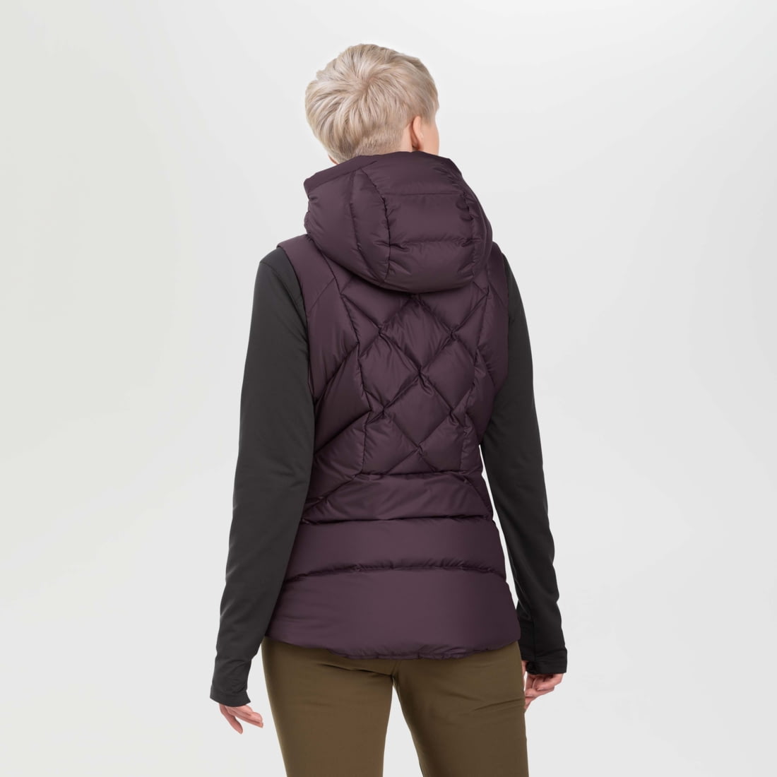Outdoor Research Coldfront Hooded Down Vest Women's , Up to 59 Off