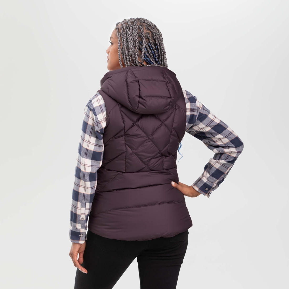 Outdoor Research Coldfront Hooded Down Vest Women's , Up to 59 Off