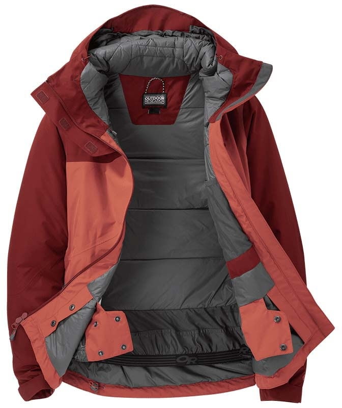 outdoor research tungsten gore tex insulated jacket