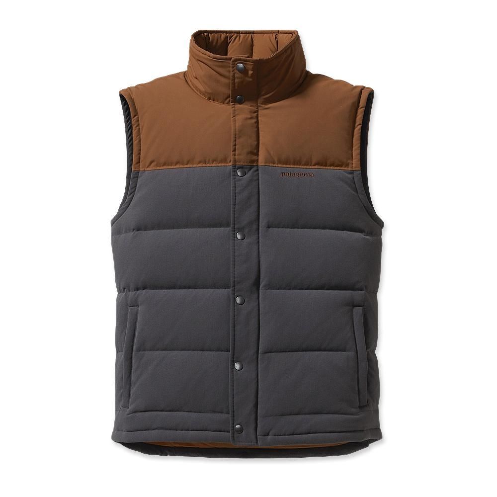 patagonia reversible bivy down vest forge grey