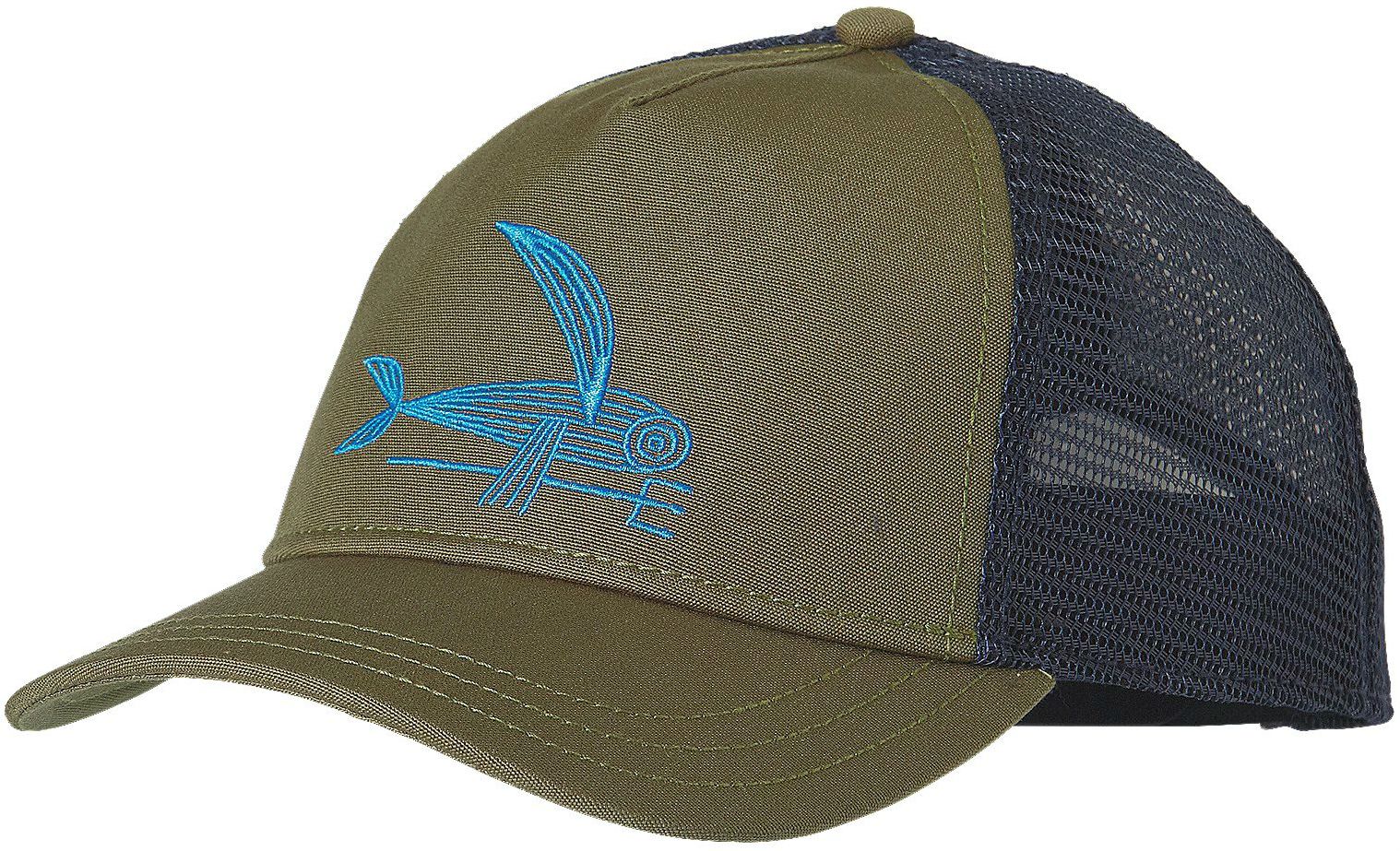 patagonia trucker hat fish