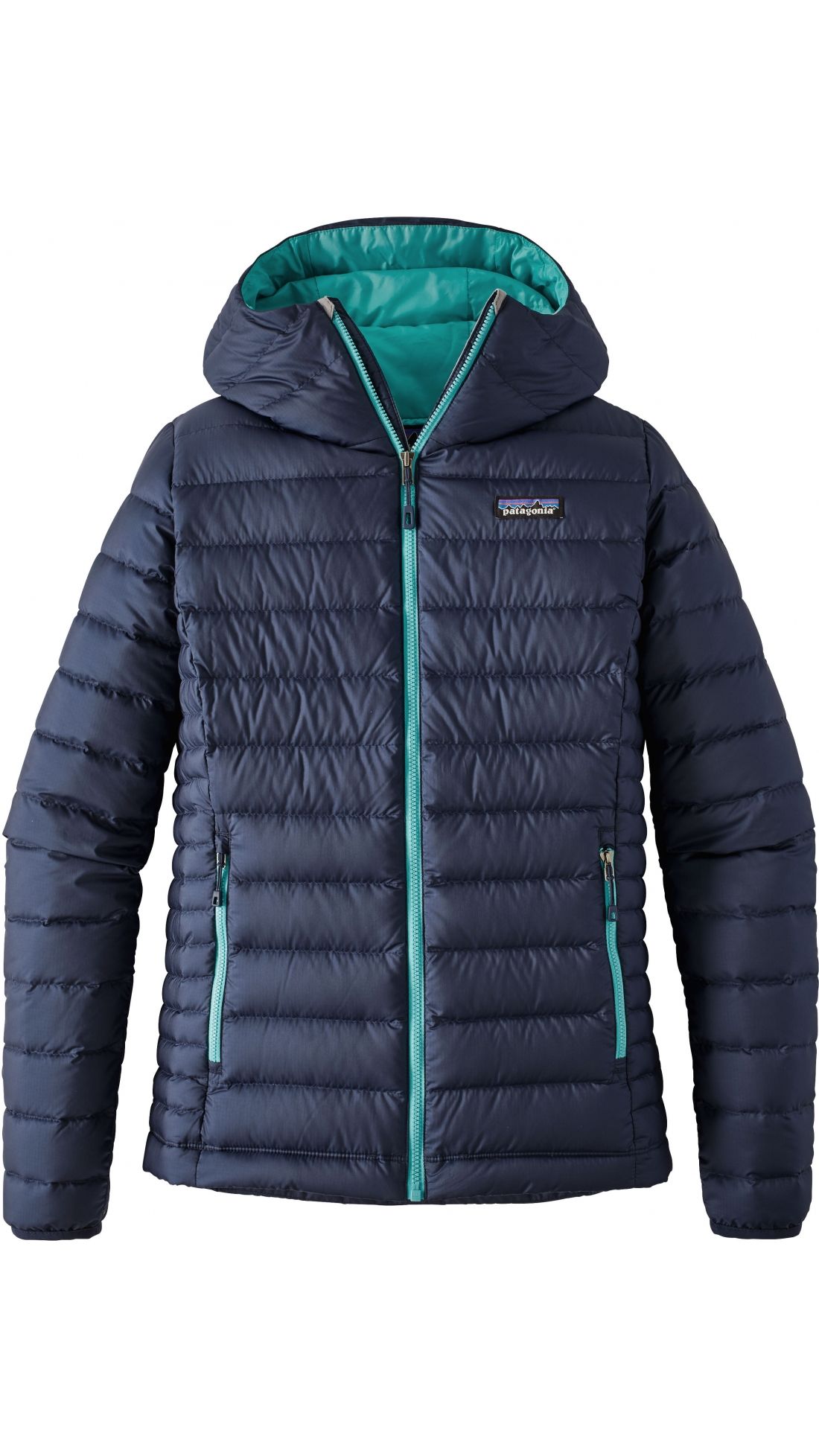 patagonia women's down sweater hoody small