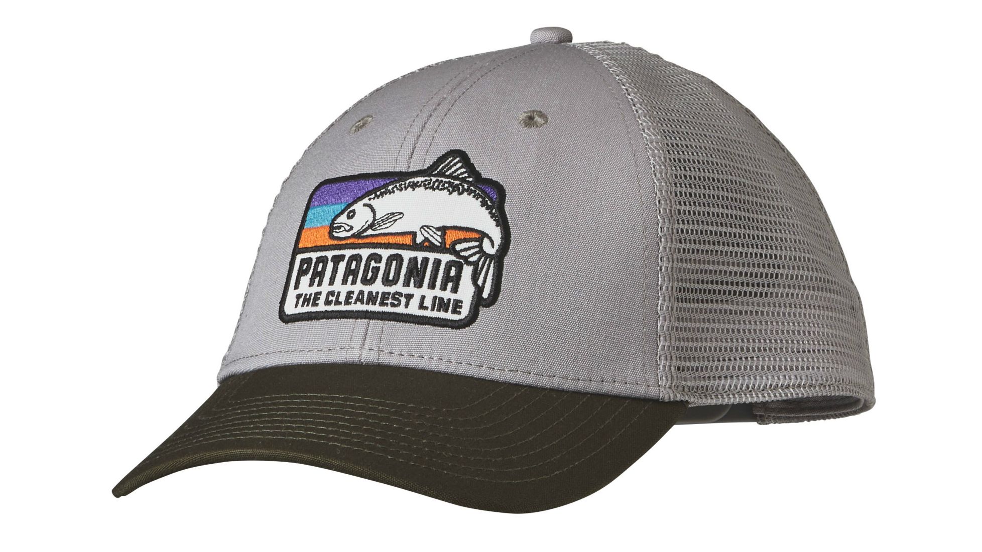 patagonia trucker hat fish