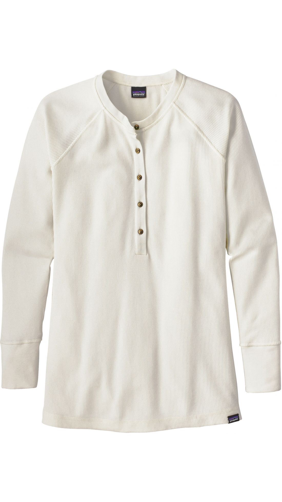 white waffle henley