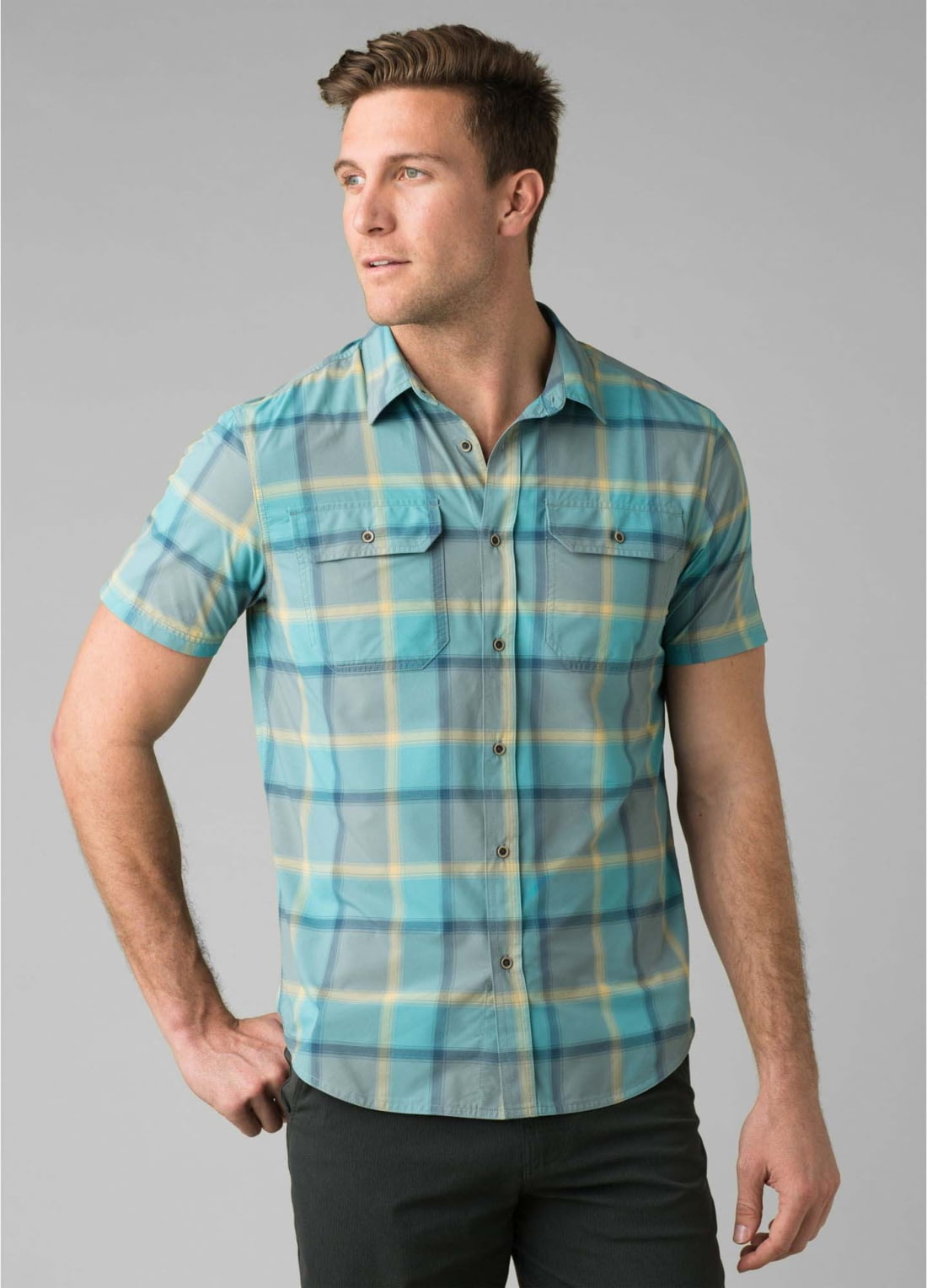 prAna Cayman Plaid Shirt - Men's — CampSaver