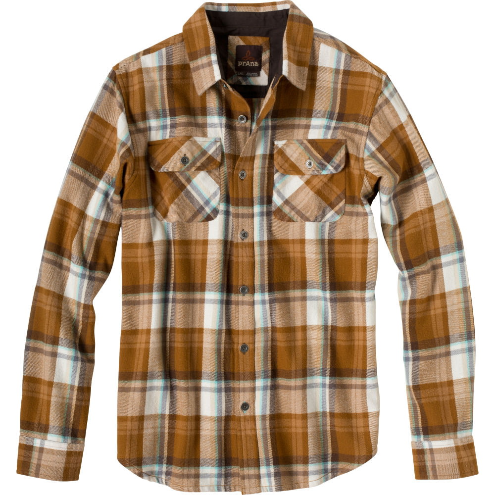 prana lybek flannel shirt