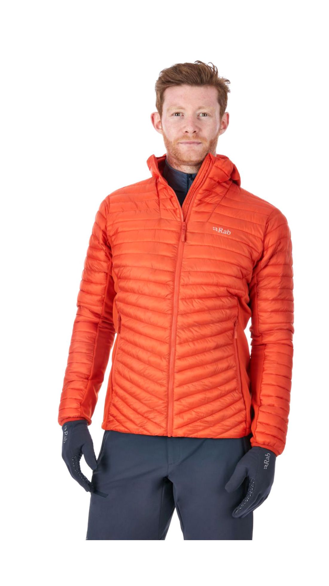 rab mens cirrus flex hoody steel