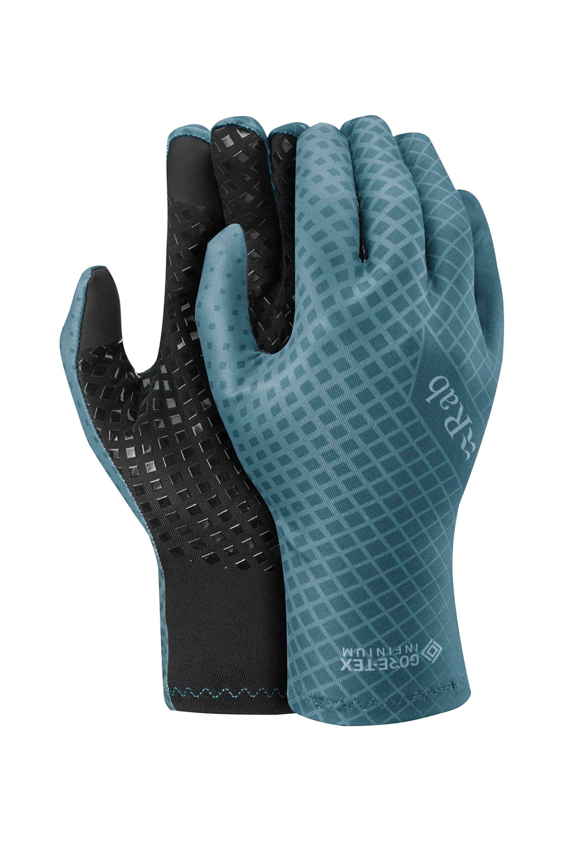 Rab Transition Windstopper Gloves, Orion Blue, Medium, — Unisex Size ...