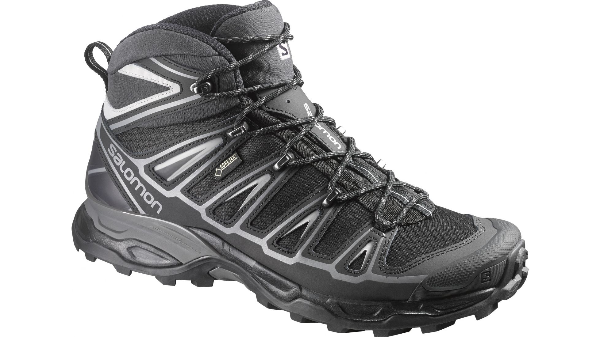 salomon black walking boots