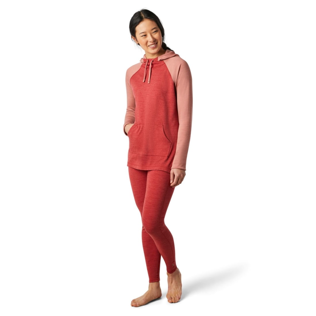 women's merino 250 drape neck hoodie