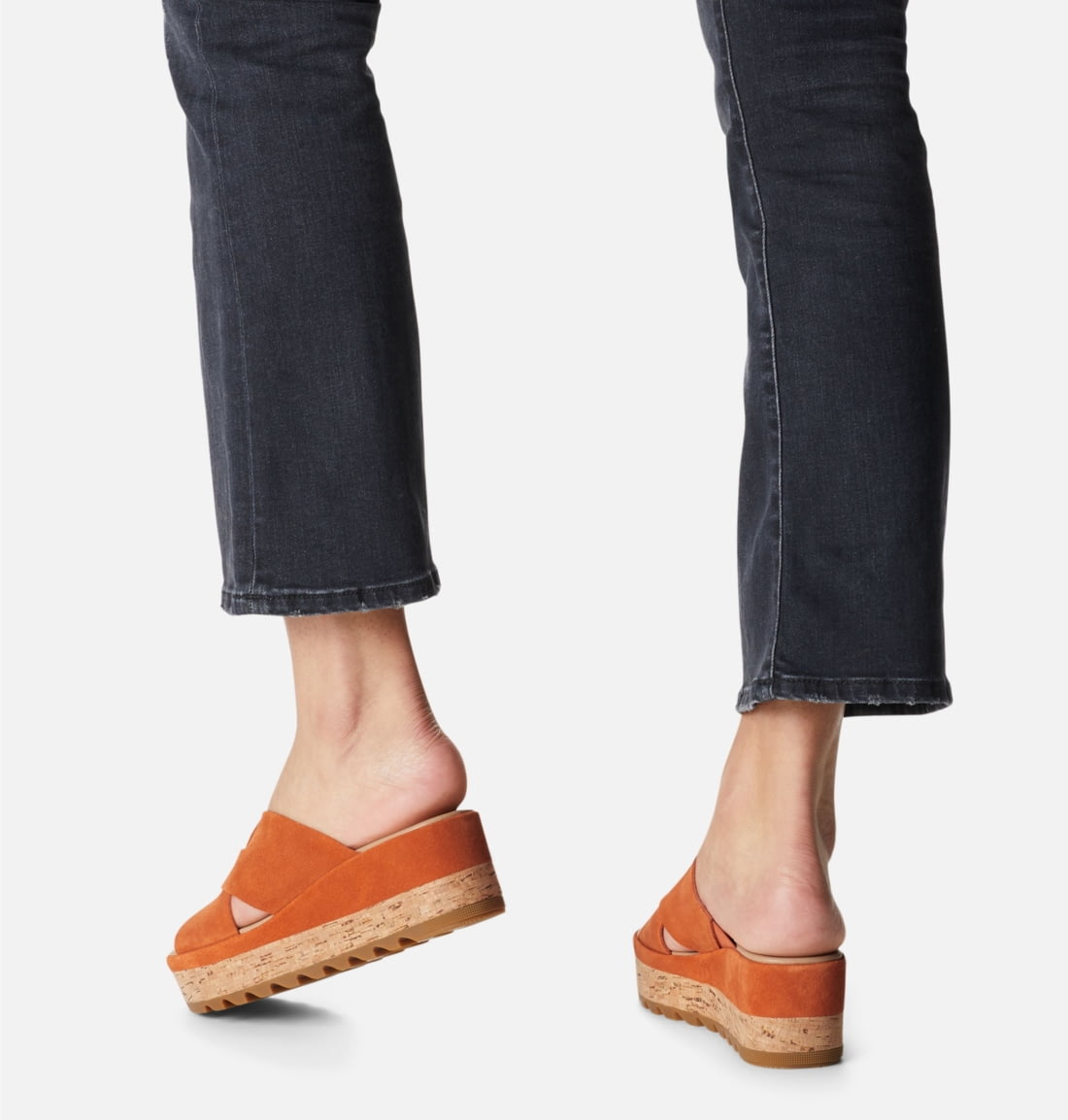 Sorel Cameron Flatform Mule Wedge Sandals - Women's with Free S&H â CampSaver