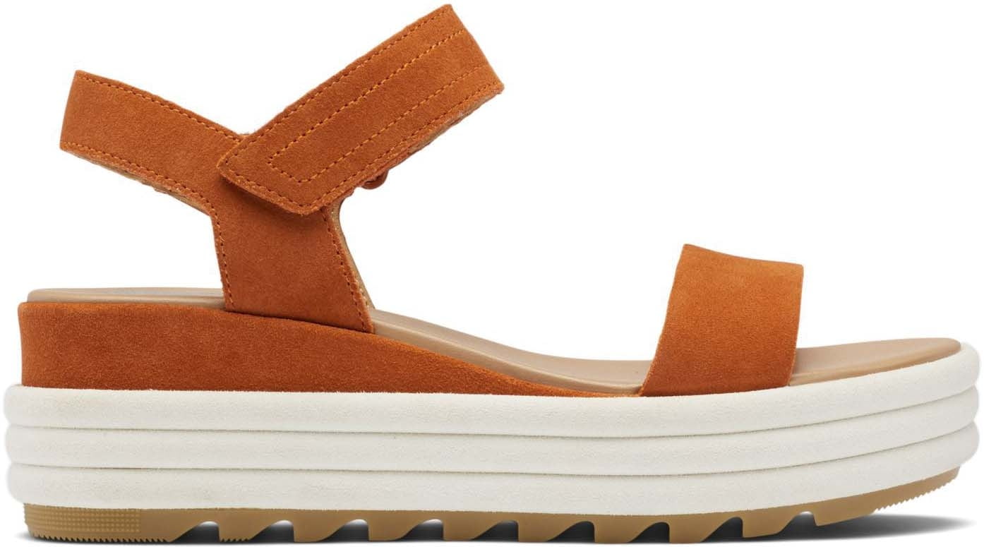 sorel flatform sandals