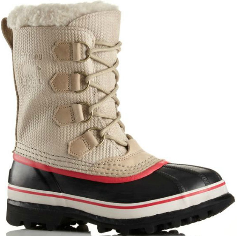 sorel tan and grey boots