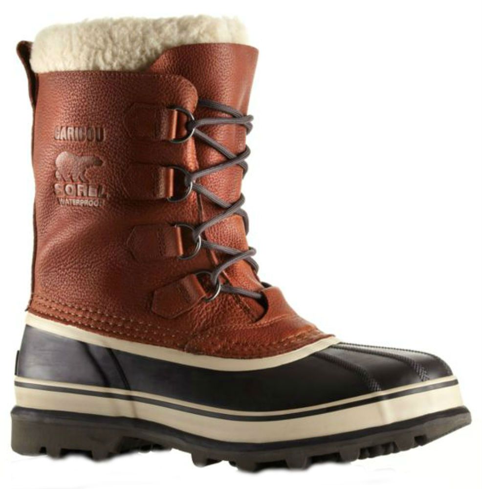 Sorel Caribou Wool Boot - Men's, Tobacco, 11, — Mens Shoe Size: 11 US ...