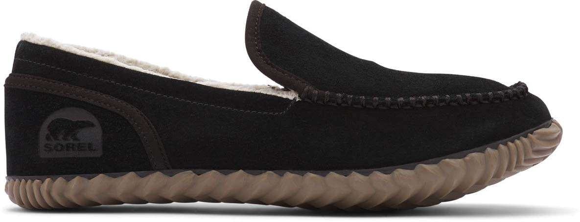 sorel black slippers