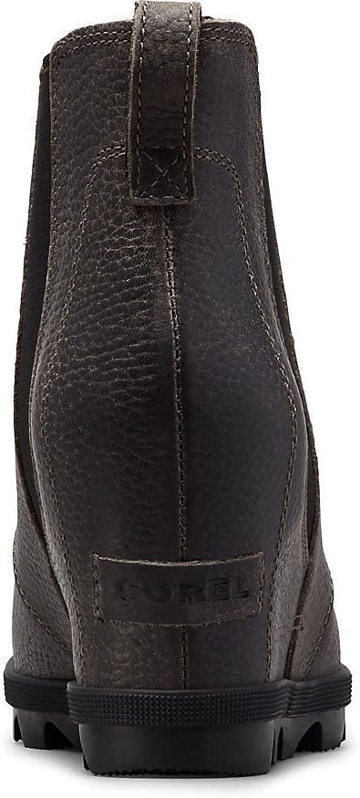 sorel chelsea wedge black