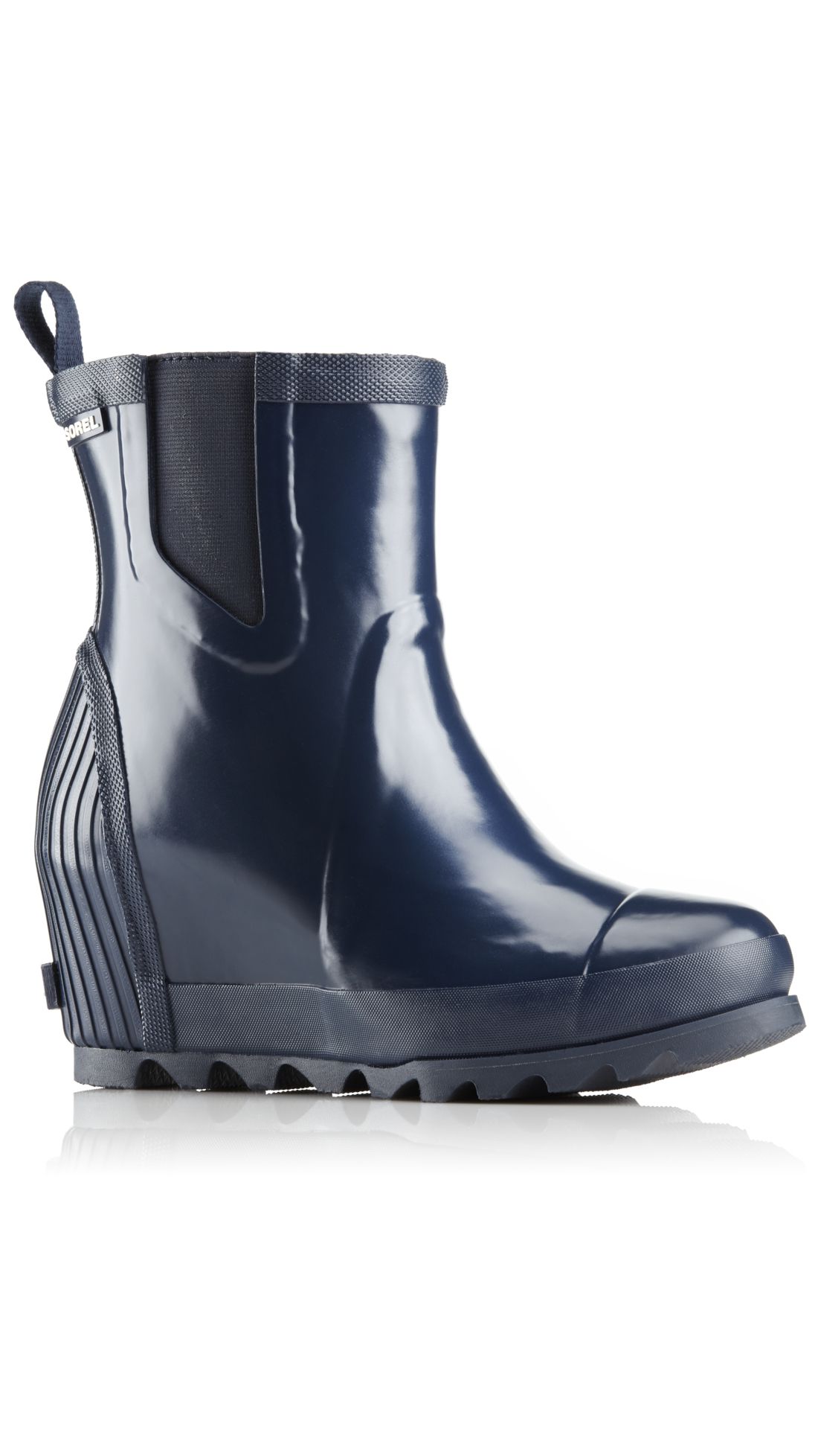 sorel joan rain wedge gloss