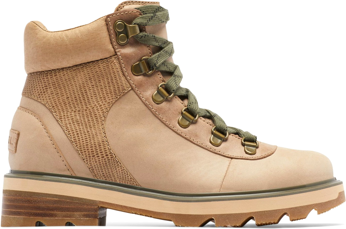 Sorel Lennox Hiker STKD Waterproof Boot - Womens, Canoe, — Womens Shoe