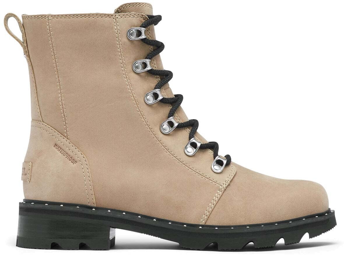 sorel lennox shearling lace boot