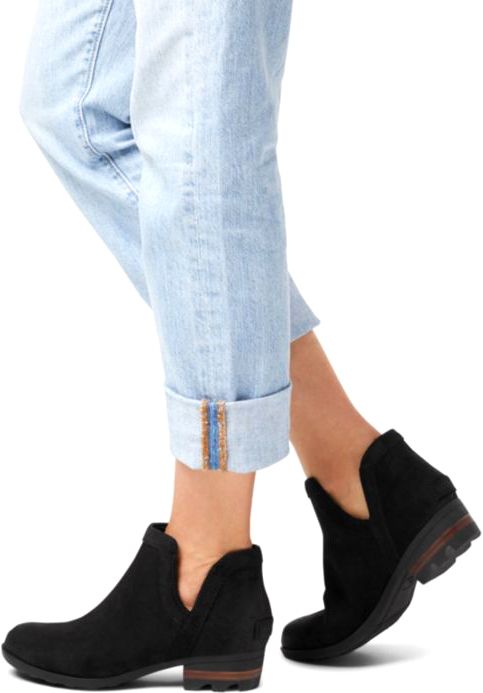 sorel lolla cut out black