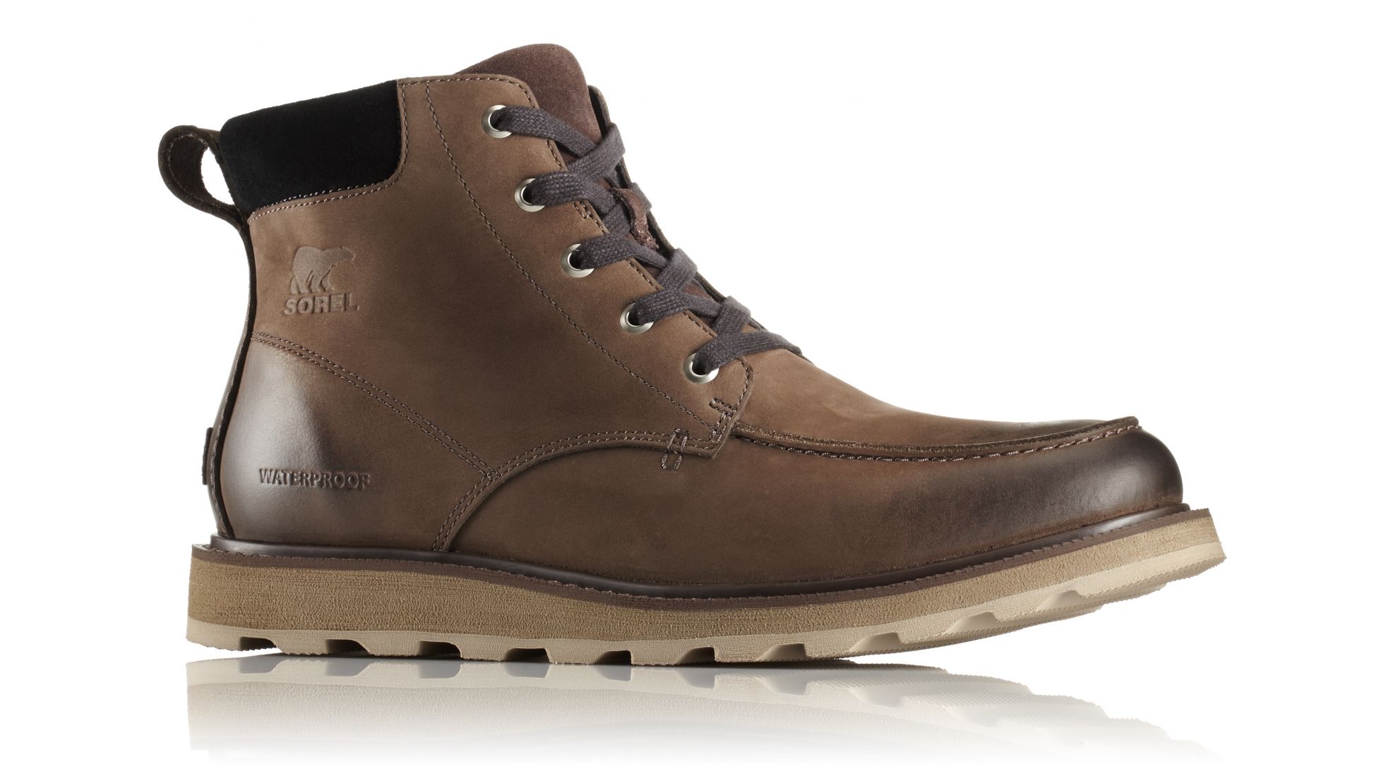 sorel madson moc toe boots