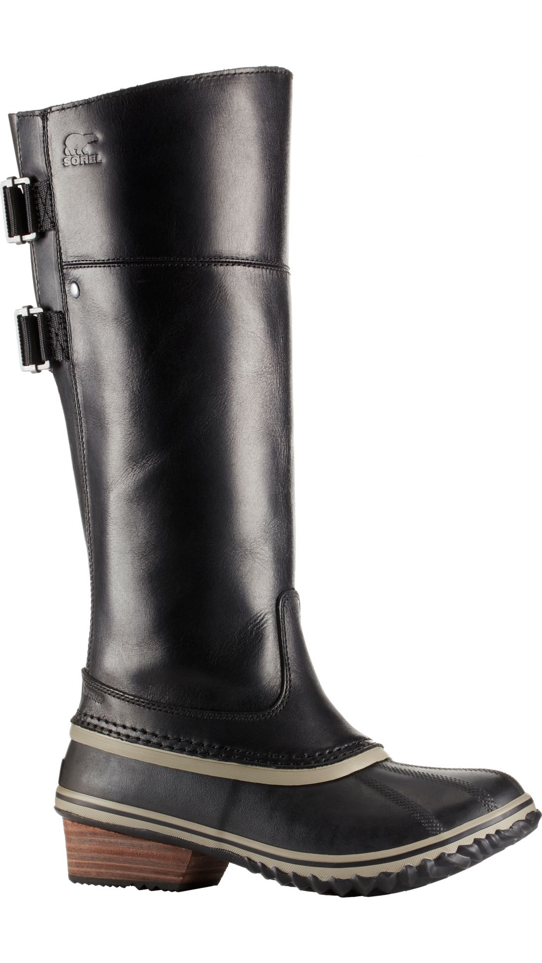 sorel slimpack ii black