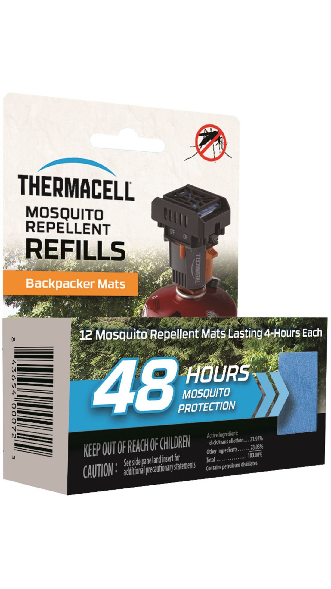 Thermacell Mat Only Refill 48 Hours — CampSaver
