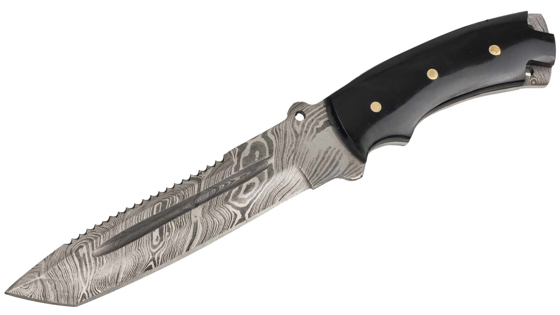 Titan Damascus Steel Hunting Tanto Knife, 11in TDK39 , 58 Off with