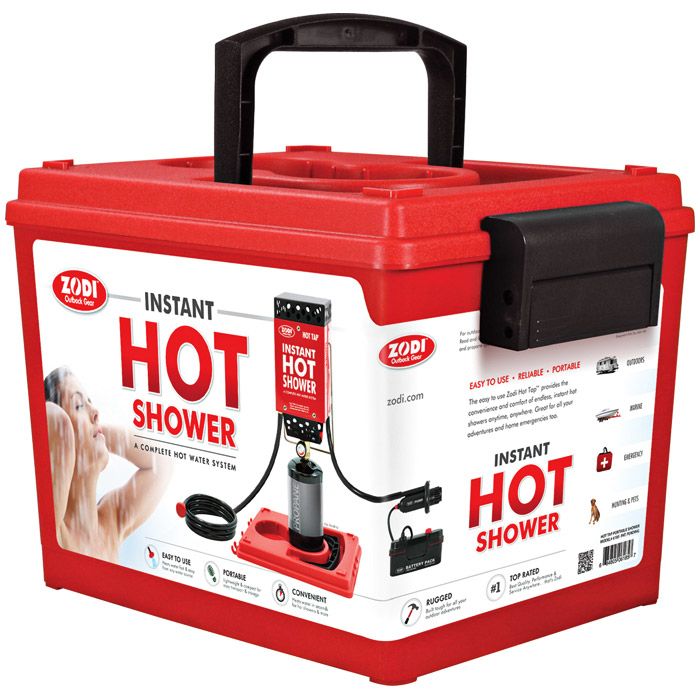 Zodi Hot Tap Travel Shower — CampSaver
