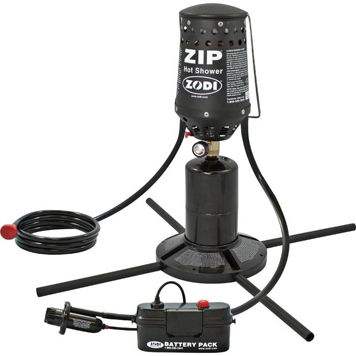 Zodi Zip Instant Shower — CampSaver